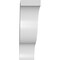 Ekena Millwork 3 1/2-in. W x 12-in. D x 12-in. H Funston Architectural Grade PVC Knee Brace BRCP035X12X12FST - alternate 4